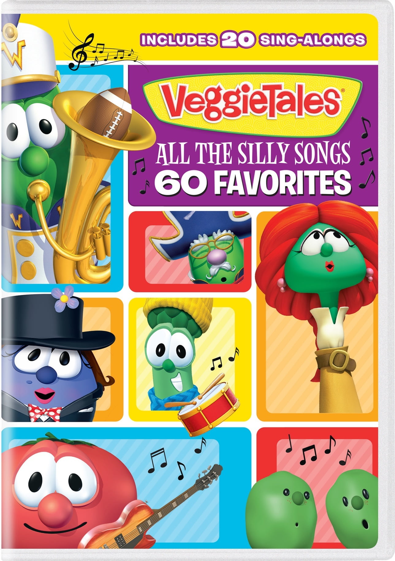 STUDIO DISTRIBUTION SERVI VeggieTales: All The Silly Songs - 60 Favorites: The Complete Series (DVD)