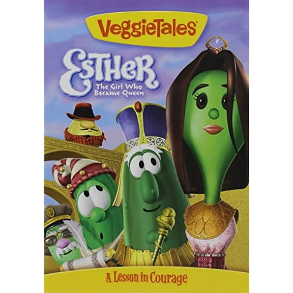 Esther: The Girl Who Became Queen, Classic Veggietales Dvd, Reissued