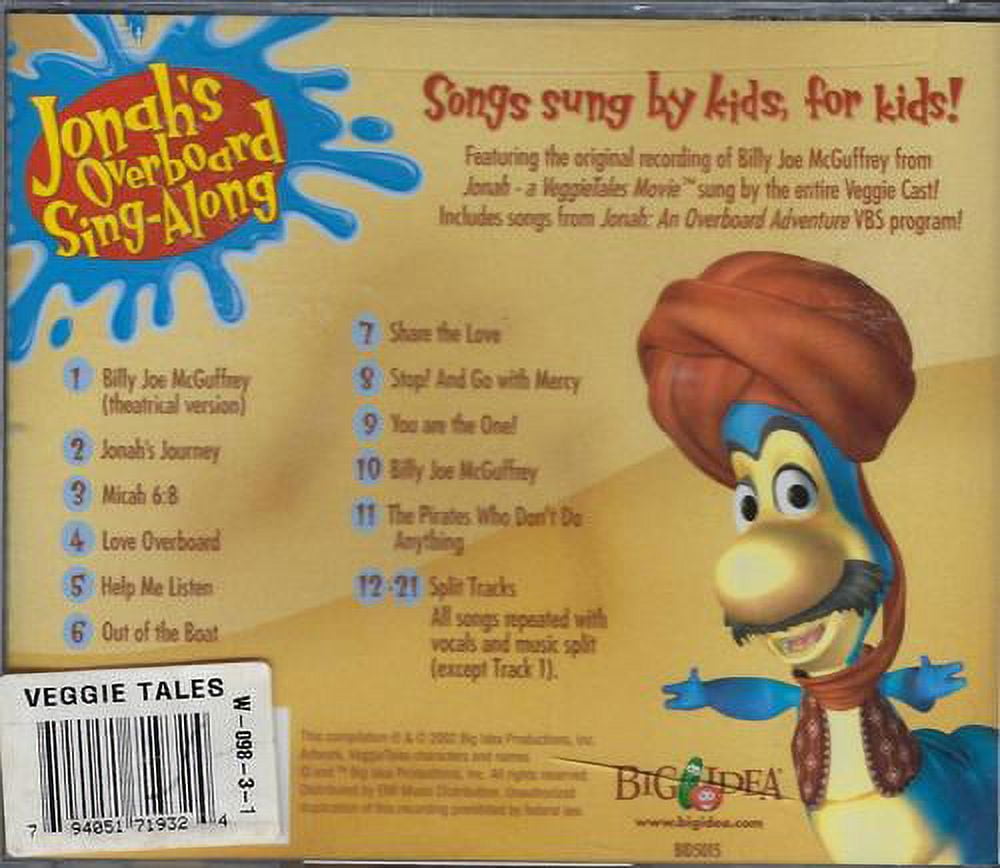 Pre-Owned VeggieTales: Jonah's Overboard Sing-Along by Pre-Owned VeggieTales: Jonah's Overboard Sing-Along by