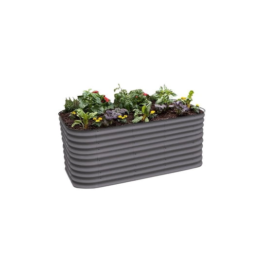 Vegherb 9-In-1 Modular Metal Raised Garden Bed Kit