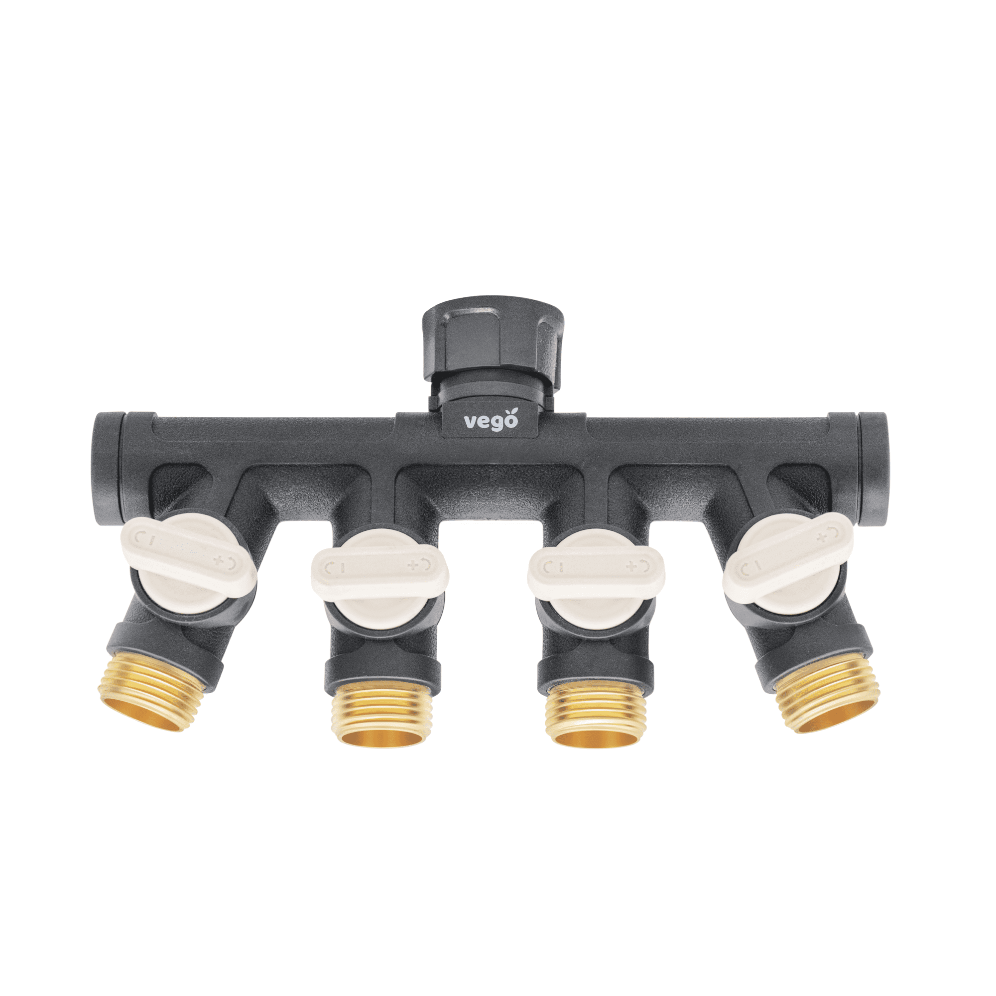4-Way Heavy-Duty Metal Garden Hose Tap Adapter Faucet Splitter 4-Way Heavy-Duty Metal Garden Hose Tap Adapter Faucet Splitter