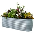 thumbnail image 1 of Vego Garden 32" Extra Tall 10 In 1 Modular Metal Raised Garden Bed Kit Sky Blue, 1 of 10