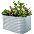 thumbnail image 1 of Vego Garden 32" Extra Tall Raised Gardening Bed Kits 6 in 1 Modular Raised Planter Box Sky Blue, 1 of 9