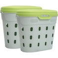 thumbnail image 1 of Vego Garden In-Ground Worm Composter, BPA-free Polypropylene, Composting Bins (2 Count), 1 of 6