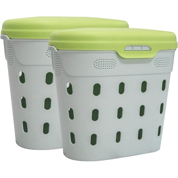 Vego Garden In-Ground Worm Composter, BPA-free Polypropylene, Composting Bins (2 Count)