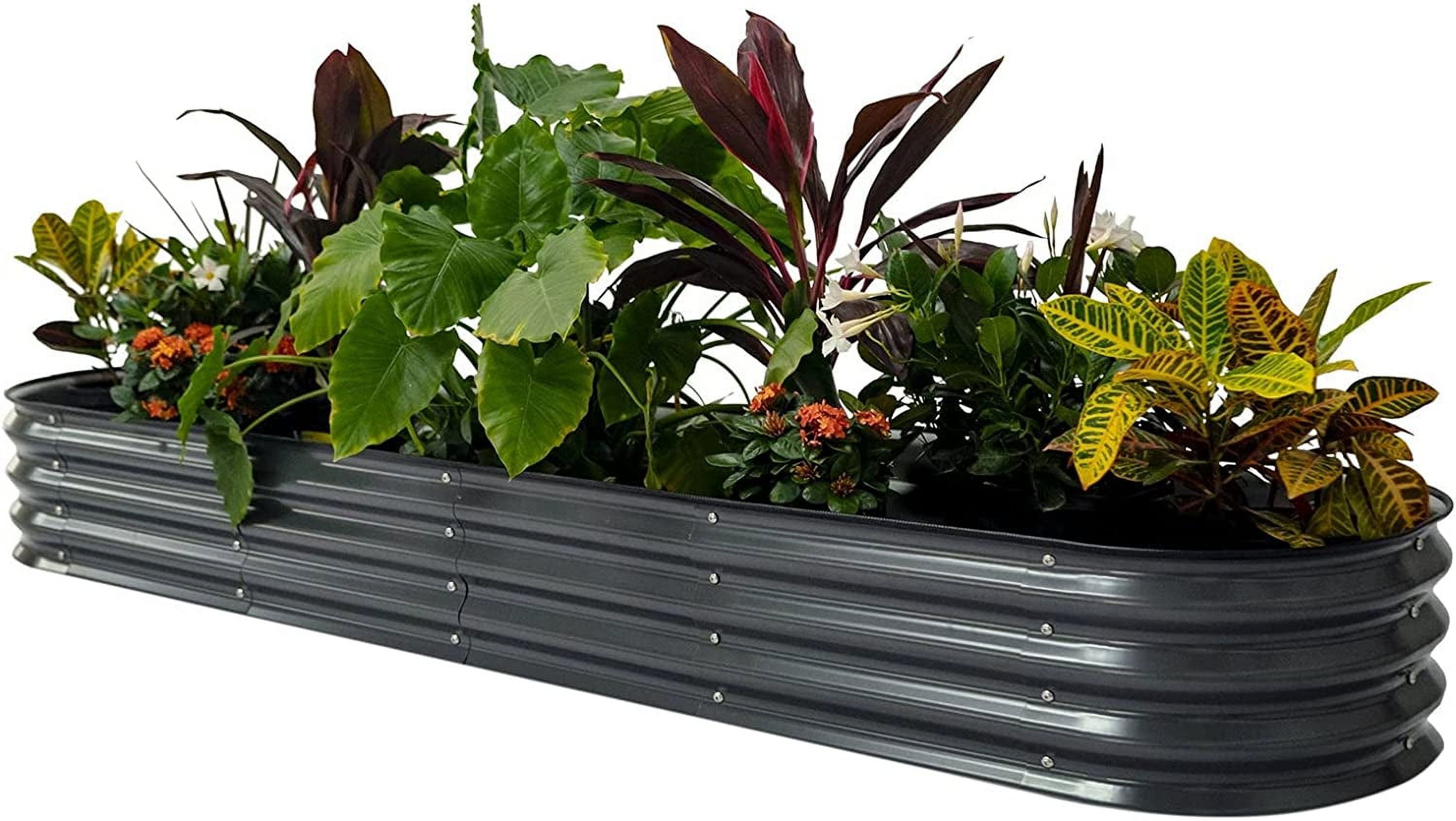 "Vego Garden Outdoor Elevated Raised Bed Kits, 11"" Tall 9 in 1 8ftx2ft