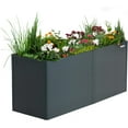 thumbnail image 1 of 32" Extra Tall Modern 27" x 83" Metal Raised Garden Bed, 1 of 11