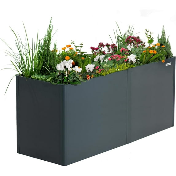 32" Extra Tall Modern 27" x 83" Metal Raised Garden Bed