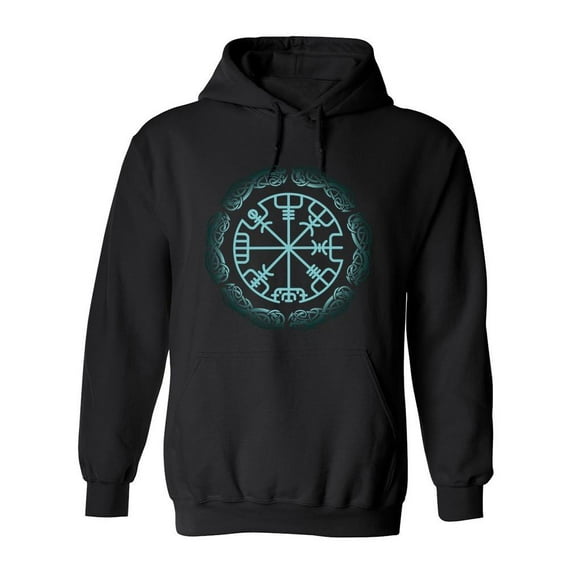 Vegvisir Hoodie Men -Image by Shutterstock, Male Large