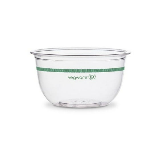 Vegware Plant-Based Compostable PLA Bella Pot, 96-Series (Case of 1000)