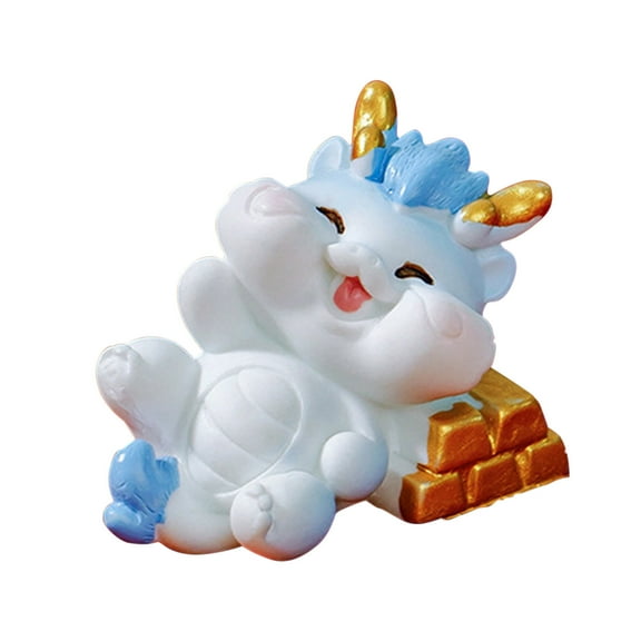 Vehicle Adornment for Celebration under $5! Yannianjz Cute Year of the Dragon Car Ornament, Celebration Desktop Decor, Mini Figurine for Car Dashboard, Festive Present, Festive Celebration Decor