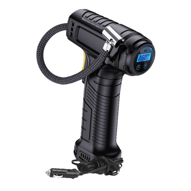 Vehicle Air Compressor Tire Pump with LED Lighting and Accurate