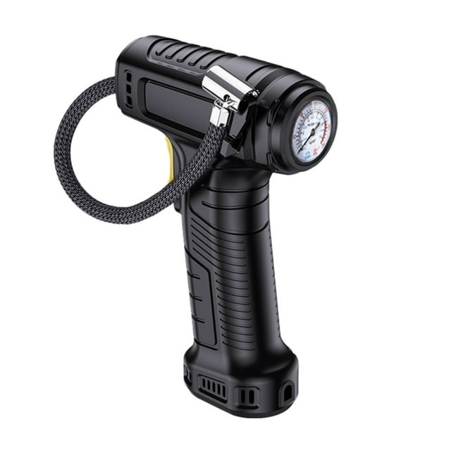 Vehicle Air Compressor Tire Pump with LED Lighting and Accurate