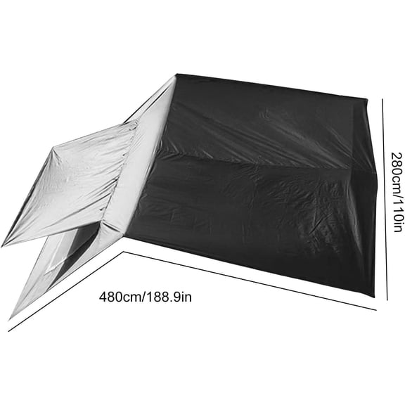 Vehicle Awning - UV Protection Portable Shelter,SUV Tailgate Tent Car Side Awning - for Vehicle Truck Automotive RV Outdoor Fishing Hiking Picnic Beach Yard(Q)