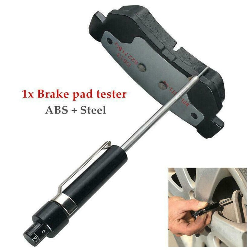 Vehicle Brake Pad Thickness Gauge Tester Measuring Tool Measurment