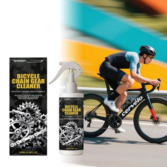 Vehicle Chain Cleaner for Motorcycle Bicycle, Maintenance Cleaning Solution for Removing Dirt Oil Chain Care Lubrication Preparation Tool