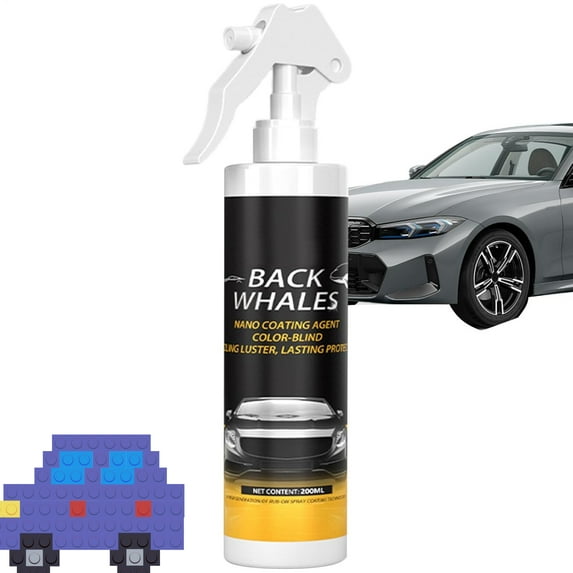 Vehicle Coating Spray - Fast Gloss Restorer, Shine Protection Liquid | Hydrophobic Car Agent, Scratch Resistant Polish, High Shield Cleaning Solution, Easy Application for Sedans, SUVs