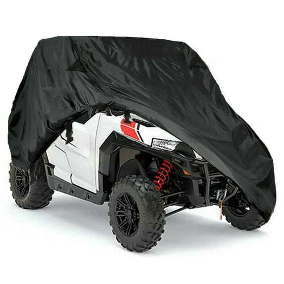 Vehicle Cover, ATV Dust Rain Covers Water Sun Resistant Fits for Polaris General 1000 EPS 2016-2021 118.2 x 62.5 x 73.8 inch