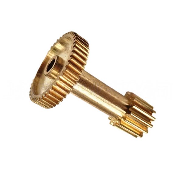 Vehicle Display Repair Gear Metal Replacement with Center Bore and Large Upper Gear, 37 mm Dashboard Screen Lift Part for Hands-On Repair Use