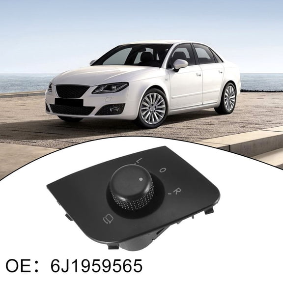 Vehicle Electric Mirror Adjustment Switch Control Knob Replacement