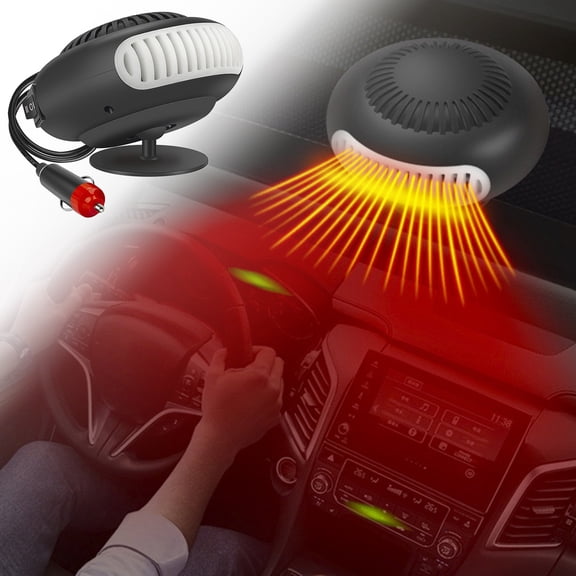 Vehicle Heater Portable Defrost and Warm Up Engine Cabin Warmer for Quick Winter Heating in Car
