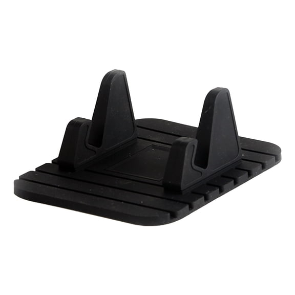 Vehicle Holder for Car and Desktop Mount  Soft Gel Phone Stand with Instrument for Hands-Free Navigation and Secure Viewing, One Size, Black