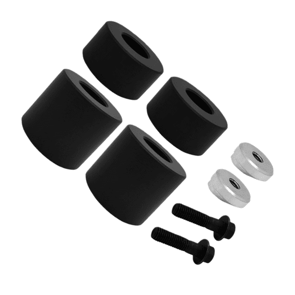 Vehicle Jack Pad Adapter Set, Front and Rear Lifting Puck Kit Compatible with 2017-2023 Dodge Challenger, Charger, Hellcat, Demon Models