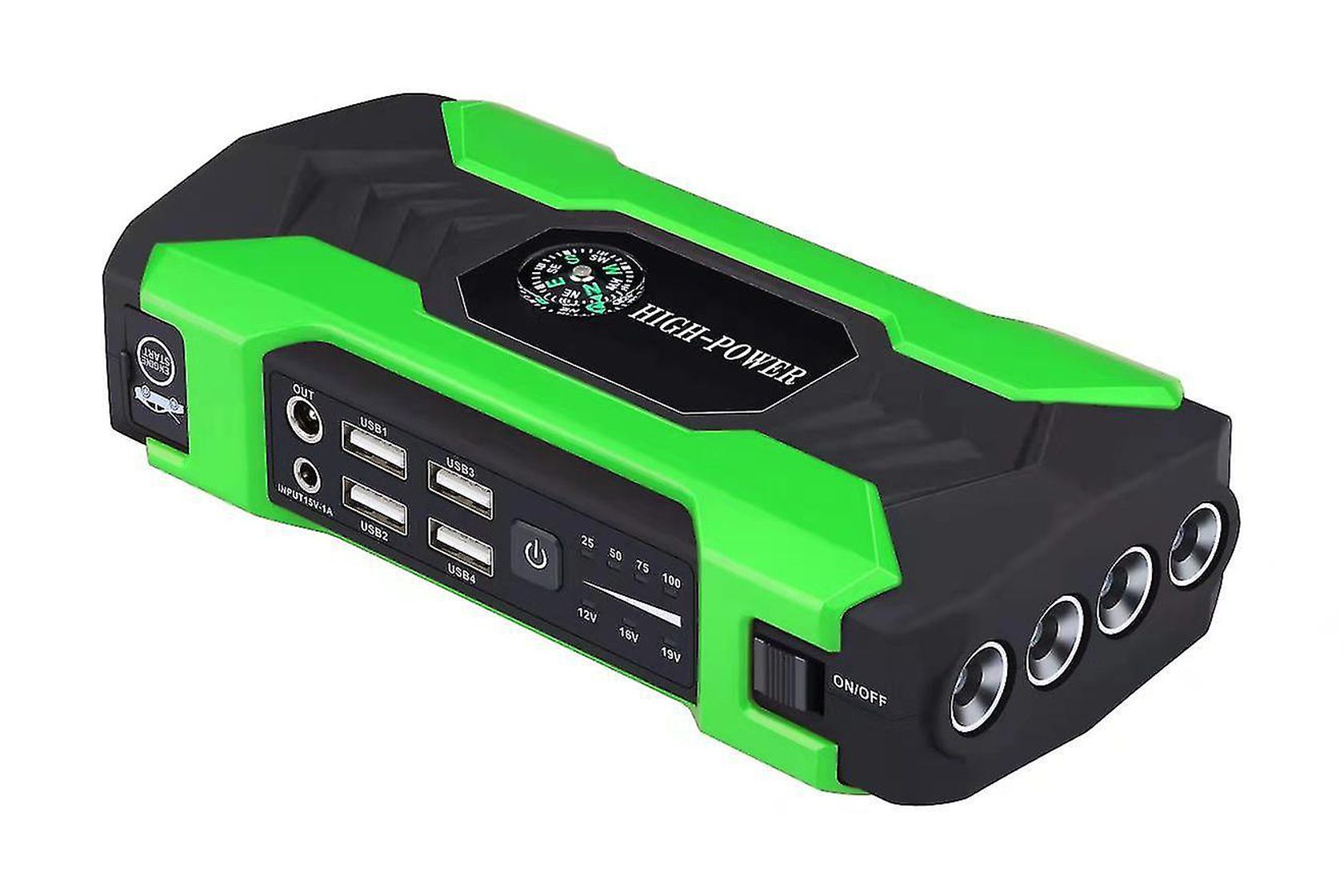 Vehicle Jump Starter,2500a Peak 28000mah Portable Car Battery Jump