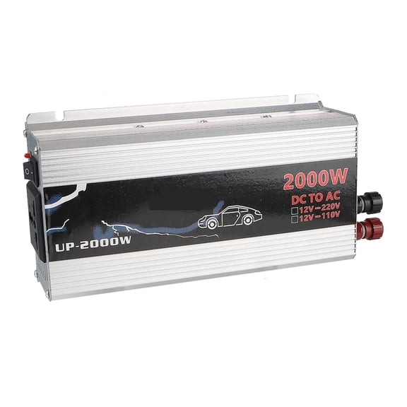 Vehicle-Mounted Household AC Converter DC 110 To 220 2000W Car Power Invertor