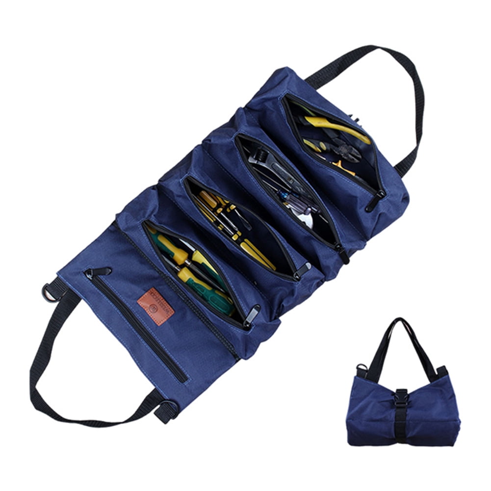 Car 16 Ann Canvas Tool Hanging Bag Car Storage Bag Electrician Bag Hardware Car Tool Bag