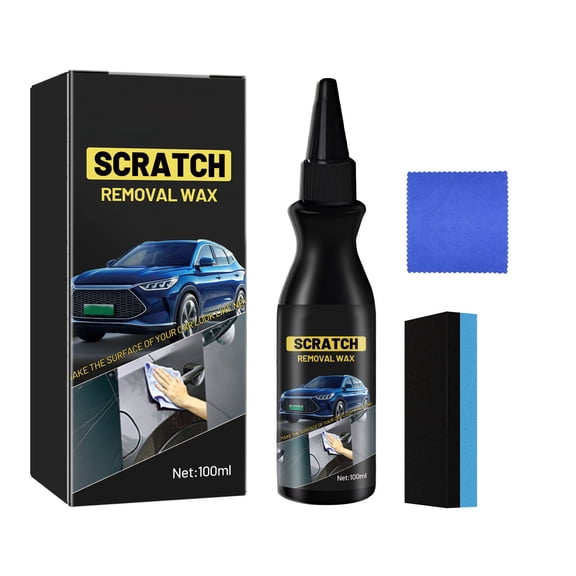 Vehicle Scratch Repair Kit - Removes Fine Scratches, Swirls and Paint Transfer - Safe for All Paint Colors on Cars, Trucks, Motorcycles