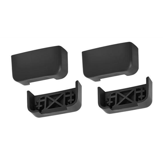 Vehicle Seat Slide Covers 4-Piece Set, Stable & Secure for Tesla Model 3/Y Rails Accessory Covers