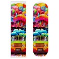 thumbnail image 1 of Vehicle Skateboard Stickers Pack of Two - Emery Surface, PVC Back, 8.8x32.6in/22.4x83 cm - Skateboard Accessories, 1 of 5