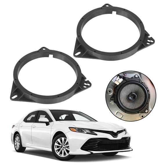 6.5 Inch Car Speaker Support Pad Triangles Vibration Isolation 6.5" Auto Speaker Mounting Pad Car Spare for Clear Sound