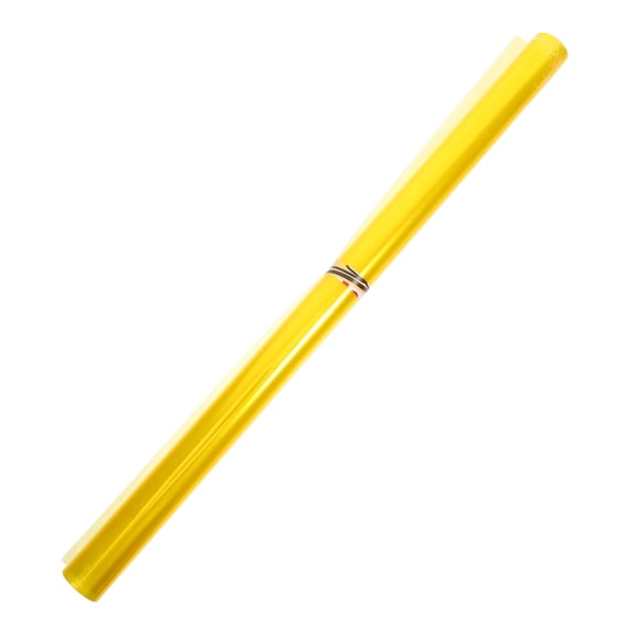 Vehicle Stickers Yellow Headlight Film Stretchable and Scratch Resistant for Car Use