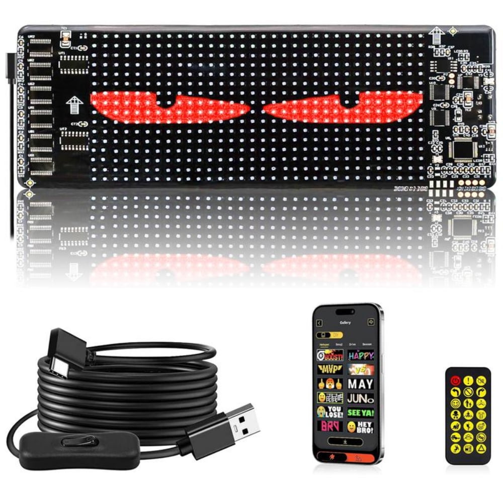 For Vehicle, Truck, DIBMS LED Matrix Panel, LED Sign For Car ...