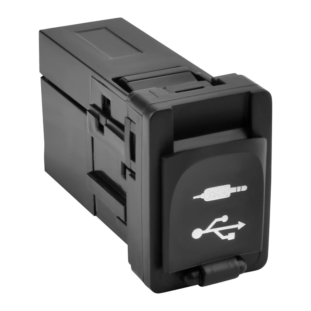 aux input for car cigarette lighter USB Socket Auxiliary Port Adapter Interfaces Suitable for 86190-0R010  86190-52060 55434-02220 Quick Charge Easy Install
