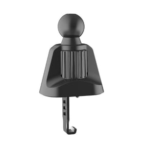 Vehicle Vent Phone Bracket Base 13mm/15mm Rotating Ball Head Design for Most Car Holders
