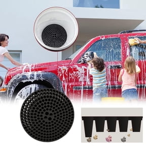 Vehicle Wash Grit Lid - Sand and Gravel Strainer Screen for Pail, Reinforced Sediment Separator, Scratch Prevention Implement for Auto Detailing