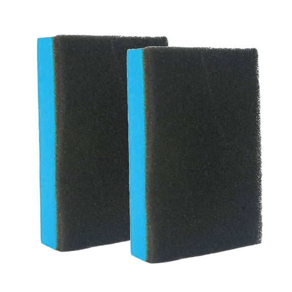 Vehicle Waxing Pad Sponges Car Ceramic Coating Applicator Sponge Automotive Detailing Sponge Block Pack of 2