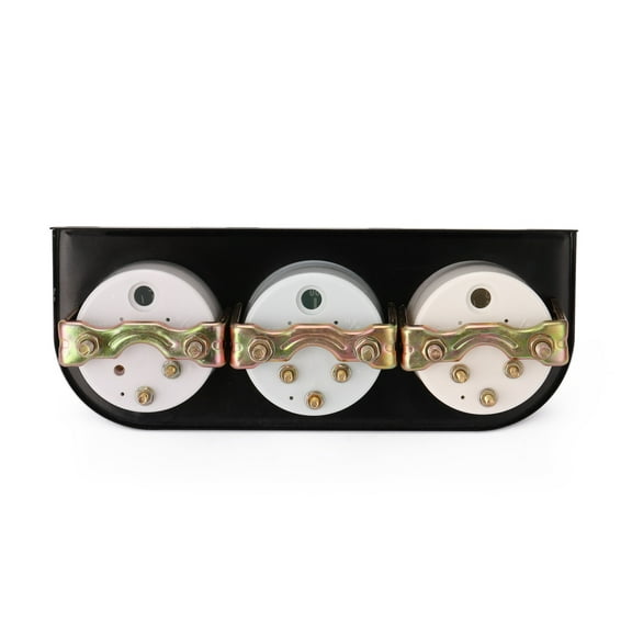 Vehicle-mounted Gauge,Volt Meter Oil Temperature Meter Water Temp 52mm 3-in-1 Volt Water Temp Oil Meter Or Oil Pressure Kit 52mm Huiop Mewmewcat