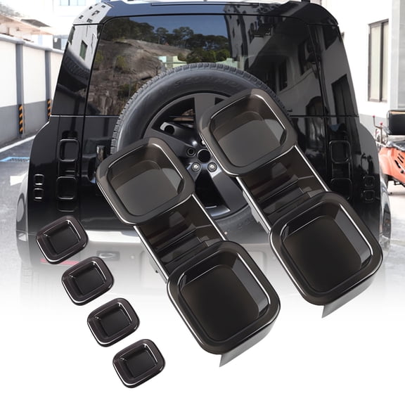 Vehicles Smoked Tail Light Lens Protectors Covers Guards for Enhanced Styles and Glares Offering Durability 2pcs
