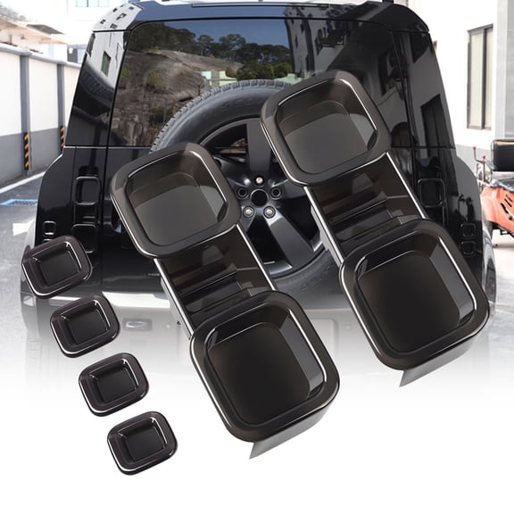 Vehicles Smoked Tail Light Lens Protectors Covers Guards for Enhanced Styles and Glares Offering Durability 2pcs