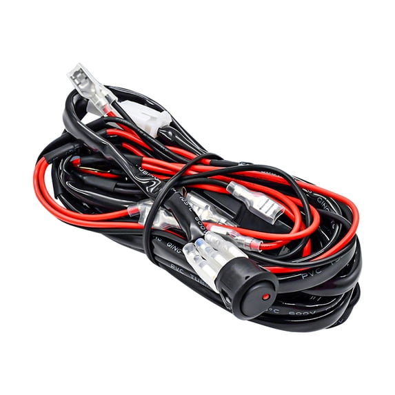 Vehicles light wiring sets,Off-road Vehicles Fit Universal Led Work Relay On Off 12v 40a Relay On Off Switch Led Work Bar Vehicles Fit 4 40a Relay On Bar Harness 16 Universal Led 300w 2 Leads