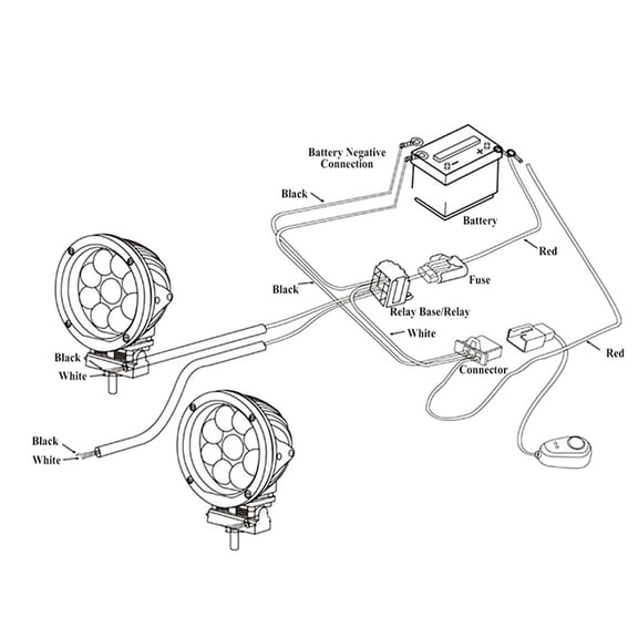 Vehicles light wiring sets,Set One-drive-two Wire Purecopper Wire Lamp Wire Purecopper Car Lamp Wire Car Wire Set 40a Purecopper Wire Car Huiop Qisuo Bar Harness Kit Harness Kit 12volt