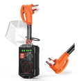 thumbnail image 1 of Vehiker RV Surge Protector 50 Amp, 𝟐𝟎𝟐𝟔 𝐍𝐞𝐰 𝐔𝐩𝐠𝐫𝐚𝐝𝐞𝐝 Power Surge Protector Strip with 18000 Joules Circuit Analyzer, IP68 Waterproof, 1 of 9