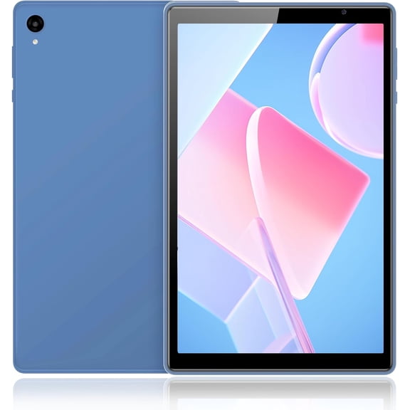 Veidoo Android 15 Tablet, 10.1 inch Tablet with 3GB RAM 64GB ROM, Five-Core Processer, 5G WiFi, 1280x800 IPS FHD Touchscreen, 2MP+5MP Camera,Face Recognition, Eye-Protect Mode(Jewel Blue）
