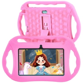 Veidoo Kids Tablet, 7 inch Android Tablet, 2GB+32GB, WiFi, IPS Screen, Children Tablet with Parental Control, Google Plays, Games, Learning Educational Tablet for Toddlers(Pink)