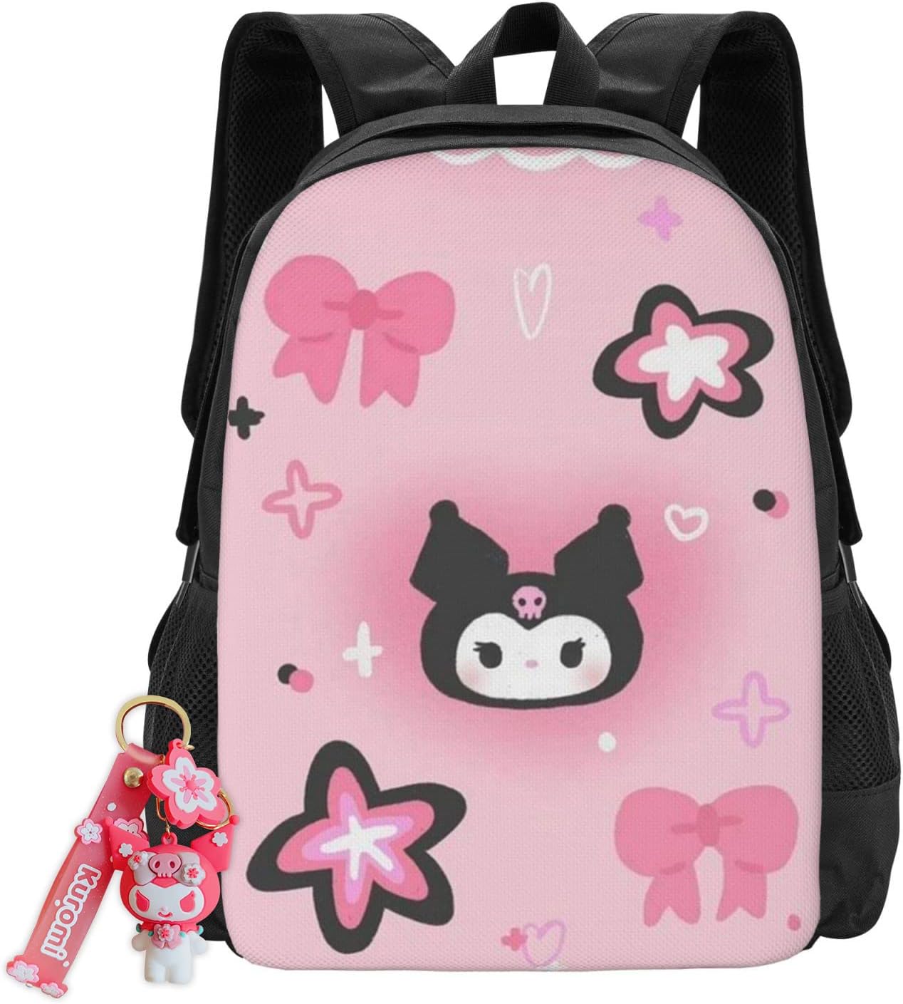 Veidsuh Anime Pattern Backpack For Anime Fans Cartoon Kawaii Backpack ...