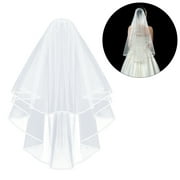 Veil Bachelorette Party Bridal Short Wedding Veils Brides Bride Lace First Communion